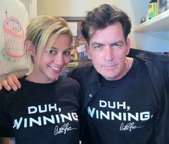 Charlie Sheen 2011 - Winning